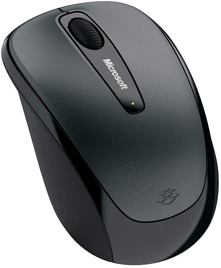 Microsoft Wireless Mobile Mouse 3500, 2.4GHz RF, USB, BlueTrack, Loch Ness Gray - GMF-00010