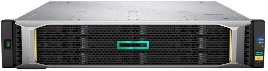 HPE MSA 1050 1GbE iSCSI Dual Controller SFF Storage, 307TB, 2U, 96x SAS, 4-Ports - Q2R23A