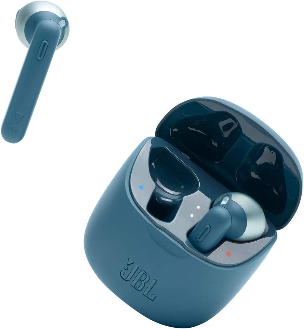 JBL TUNE 225TWS True Wireless In-Ear Headphones, Bluetooth, Blue - JBLT225TWSBLUAM-ER (Refurbished)