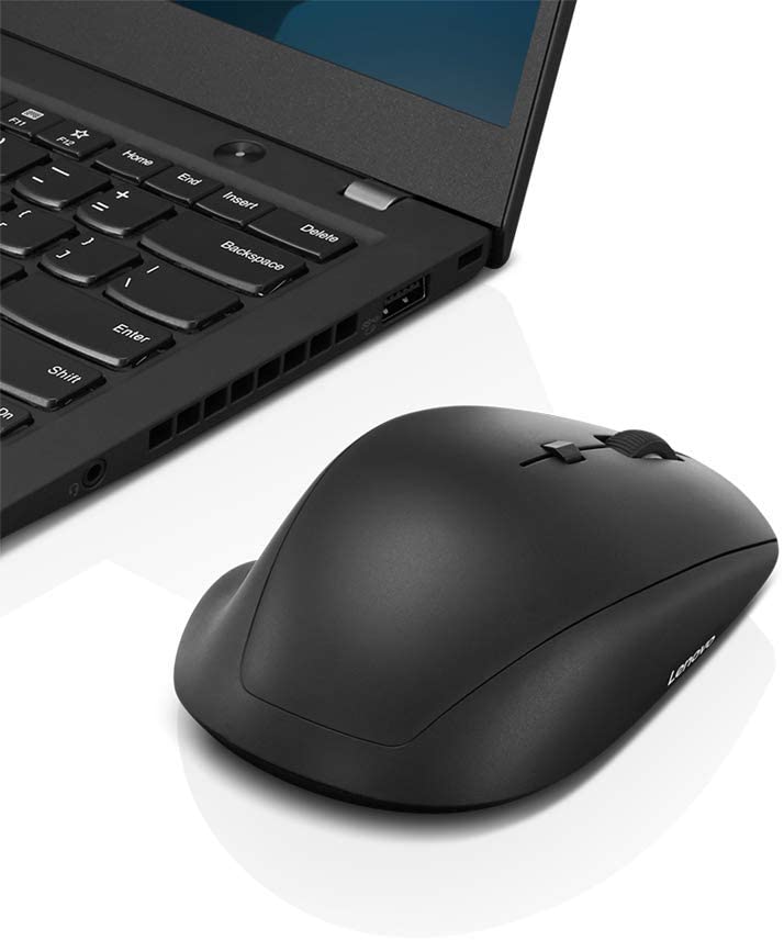 Lenovo 600 Wireless Media Mouse, Nano USB receiver, 2.4GHz, 2400dpi, 6 Buttons - GY50U89282