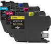 Brother Genuine LC3019 Super High-Yield 3-pack Color Ink Cartridges, C/M/Y, 1500 Pages - LC30193PK
