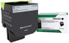 Lexmark Black High Yield Return Program Toner Cartridge, 6000 Pages Yield - 71B1HK0