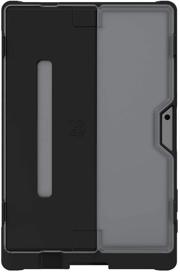 STM Goods Dux Shell Rugged Case for Surface Pro 7 (Also Fits Pro 4/5/6), Black - STM-222-260L-01