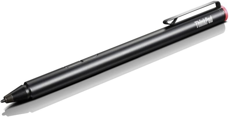 Lenovo ThinkPad Pen Pro, 4096 Pressure Levels, Eraser, USB Pen Holder, Black - 4X80H34887