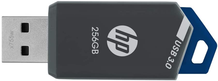 PNY HP 256GB X900W USB 3.0 Flash Drive, Blue/Gray  - P-FD256HP900-GE