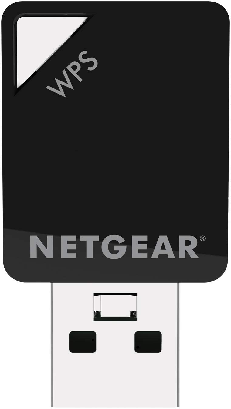 Netgear AC600 Dual-Band WiFi USB Mini Adapter, 600 Mbit/s - A6100-10000S