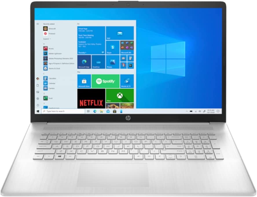 HP 17z-cp000 17.3" HD+ Notebook, AMD Athlon Gold 3150U, 2.40GHz, 8GB RAM, 128GB SSD, W10H - 612K1U8#ABA (Certified Refurbished)