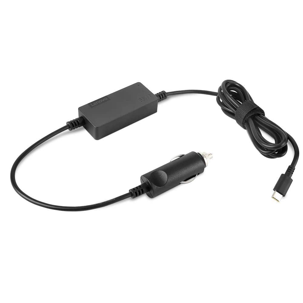 Lenovo 65W USB-C DC Travel Adapter, Outdoor Power Adapter for ThinkPad - 40AK0065WW
