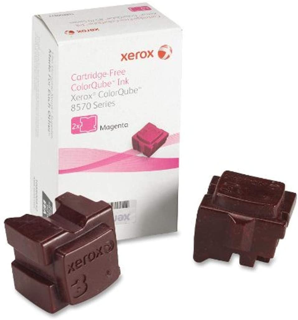 DELL Xerox ColorQube 8570/8580 Magenta Solid Ink Pack (2 Sticks), 4,400 pages - 108R00927