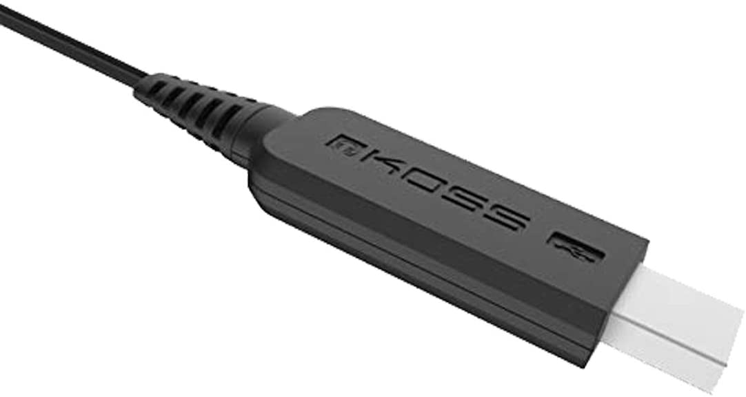 Koss SB42 USB Communication Headset, Wired, Detachable Cord, Black - 195340