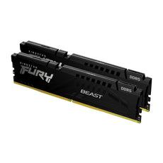 Kingston Fury Beast 16GB (8GB x2) DDR5-5200 Non-ECC Memory Module, 288-pin DIMM - KF552C40BBK2-16