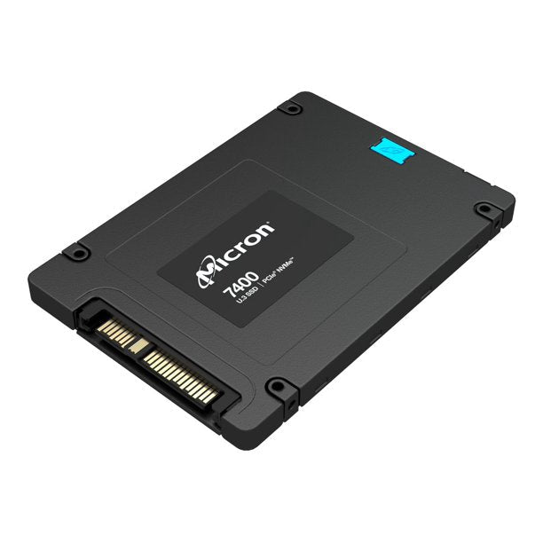 Micron 7400 MAX 3200GB Internal Solid State Drive, PCIe NVMe U.3 SSD - MTFDKCB3T2TFC-1AZ1ZABYY