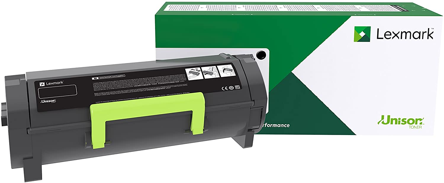 Lexmark Black Ultra High Yield Return Program Toner Cartridge, 25,000 Pages Yield- 56F1U00