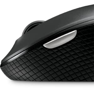 Microsoft Wireless Mobile Mouse 4000, 2.4GHz, 4 Buttons, Four-way Scrolling, Graphite - D5D-00001