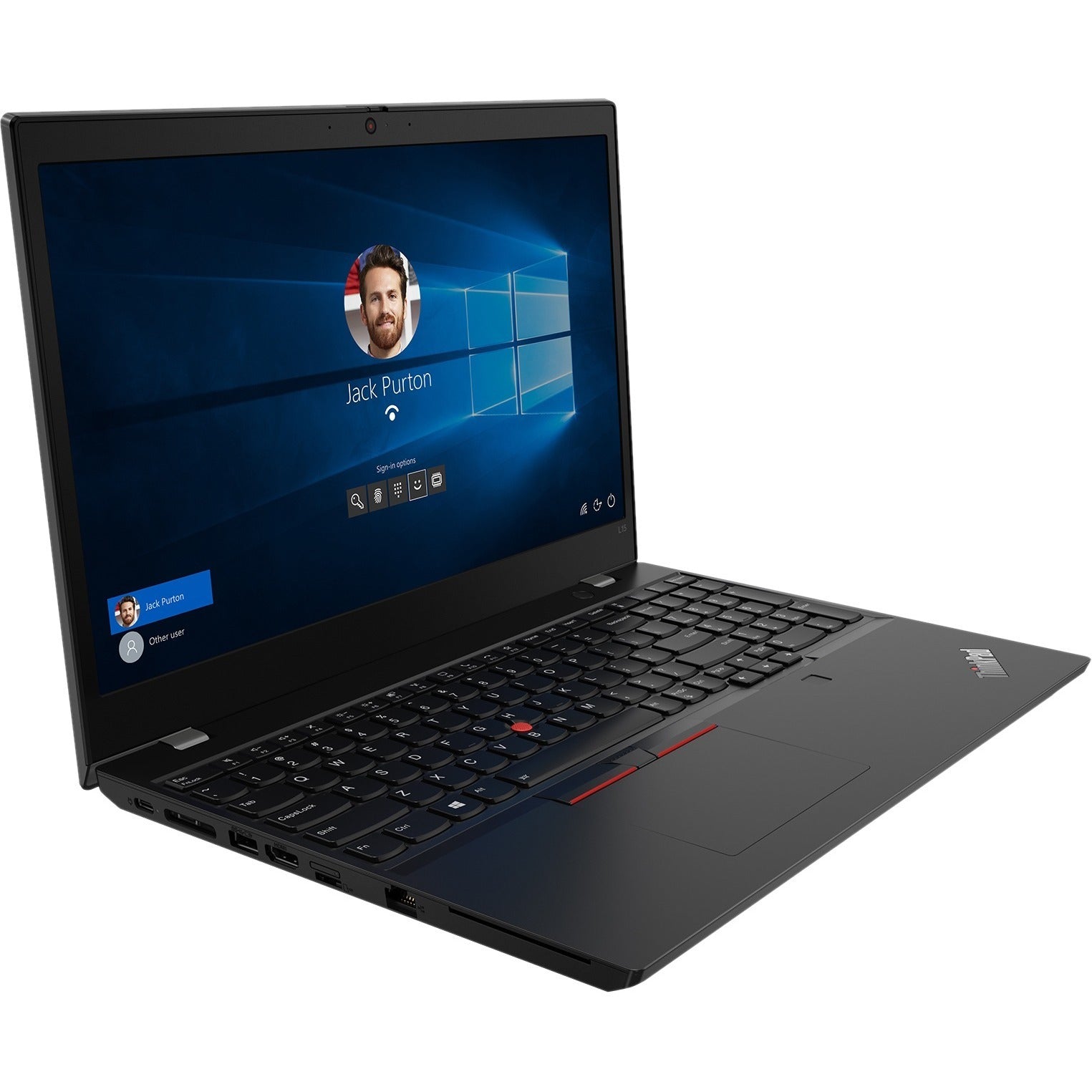 Lenovo ThinkPad L15 Gen 1 15.6" FHD Notebook, AMD R7-4750U, 1.70GHz, 8GB RAM, 256GB SSD, Win10P - 20U7000VUS
