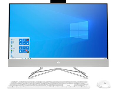 HP 27-dp0032ds 27" FHD All-in-One Computer, AMD R3-4300U, 2.70GHz, 8GB RAM, 512GB SSD, Win10H - 1K0F5AA#ABA (Certified Refurbished)