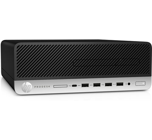 HP ProDesk 600 G3 SFF Desktop PC, Intel i5-7500, 3.40GHz, 8GB RAM, 256GB SSD, Win10P - 051791298701 (Refurbished)