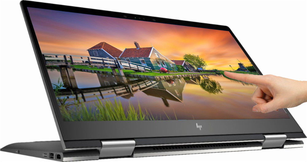 HP Envy x360 15.6" FHD Notebook, AMD R5 2500U, 2.00GHz, 8GB RAM, 256GB SSD, Windows 10 H - 5DT11UA#ABA (Certified Refurbished)