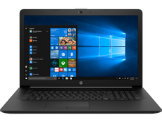 HP 17-by0000 17.3" FHD (Non-Touch) Notebook, AMD A9-9425, 3.10GHz, 8GB RAM, 1TB SATA, Windows 10 Home 64-Bit- 5ME43U8#ABA