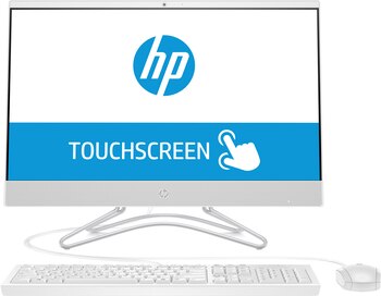 HP 24-f0157c 23.8" Full HD (Touchscreen) All-in-One Computer, Intel Core i3-9100T, 3.10GHz, 12GB RAM, 1TB HDD, Windows 10 Home 64-Bit - 5QA78AA#ABA (Certified Refurbished)