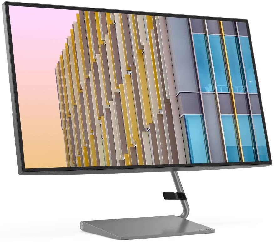 Lenovo Q27h-10 27" QHD LED Monitor, 16:9, 4ms, 3M:1-Contrast - 66A7GCC2US (Refurbished)