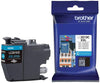 Brother Genuine Super High-Yield Cyan Ink Cartridge, 1500 Pages - LC3019C