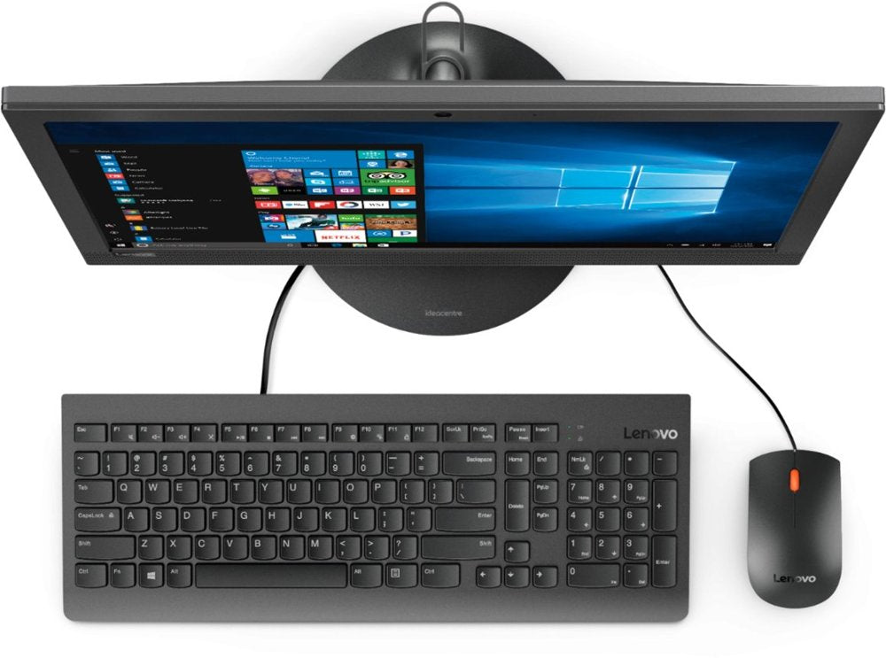 Lenovo IdeaCentre 330-20AST 19.5" WXGA+ (Non-Touch) All-in-One Computer, AMD A4-9125, 2.30 GHz, 4GB RAM, 1TB HDD, Windows 10 Home-64Bit - F0D80046US