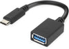 Lenovo USB-C to USB-A Adapter, Male/Female Data Transfer Cable - 4X90Q59481