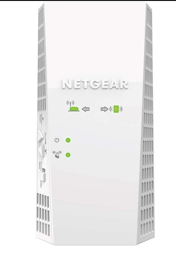 Netgear AC1900 Dual-band WiFi Mesh Extender, Essentials Edition, 1.9Gbps, Wall-plug, Internal Antenna - EX6400-100NAS