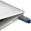 PNY HP 256GB X900W USB 3.0 Flash Drive, Blue/Gray  - P-FD256HP900-GE