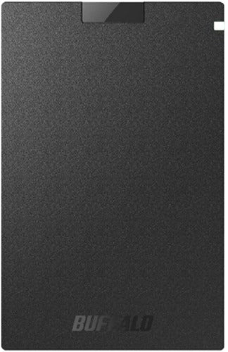 Buffalo 500GB Portable Rugged Solid State Drive, External SSD, USB 3.2 - SSD-PG500U3B