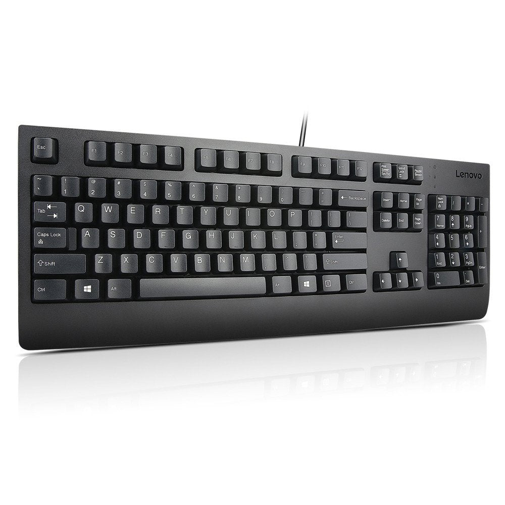Lenovo Preferred Pro II USB Keyboard, QWERTY, USB Connectivity, Black - 4X30M86879