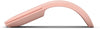 Microsoft Arc Wireless Mouse, Bluetooth, 2.4 GHz, Soft Pink - ELG-00027
