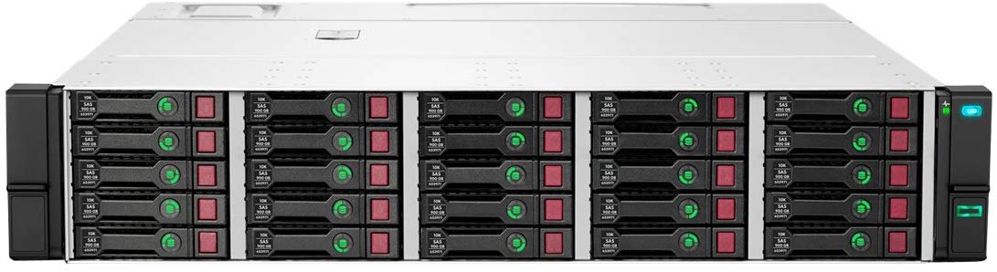 HPE D3710 Enclosure, 12 Gb/s SAS, 1344 TB, 25 Drive Bays, Rack (2U) - Q1J10A
