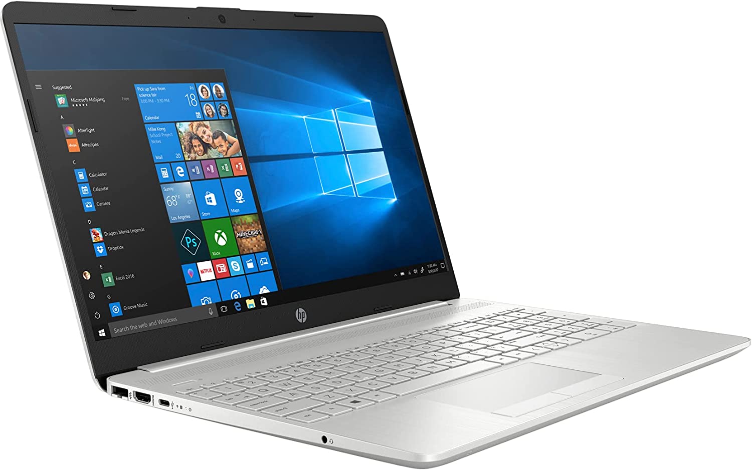 HP 15t-dw300 15.6" HD Notebook, Intel i5-1135G7, 2.40GHz, 12GB RAM, 256GB SSD, Win10H - 572U9U8#ABA (Certified Refurbished)