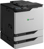 Lexmark CS820dtfe Color Laser Printer, 60 ppm, Duplex, Ethernet, USB - 21K0250