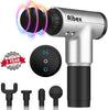 Ribex A6 Pro Deep Tissue Muscle Massage Gun, Handheld, Cordless, Silver Black  - X002I0CLY9