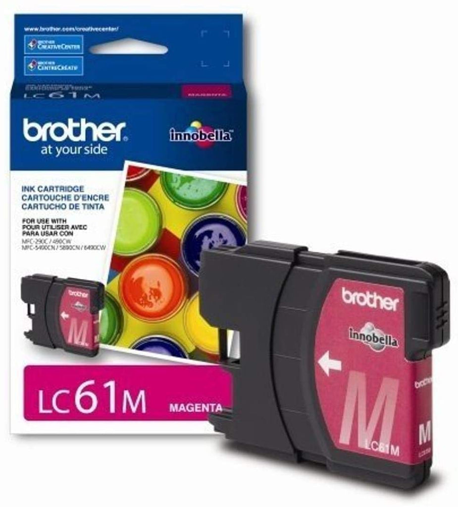 Brother Innobella Standard-Yield Magenta Ink Cartridge, 325 Pages - LC61M