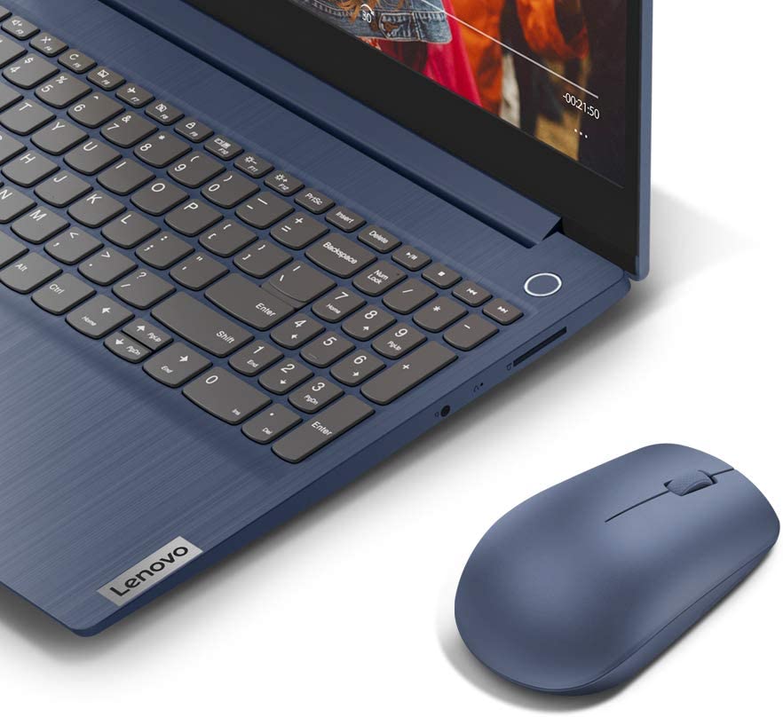 Lenovo 530 Wireless Mouse (Abyss Blue), Nano USB receiver, 2.4GHz, 1200dpi, 3 Buttons - GY50Z18986