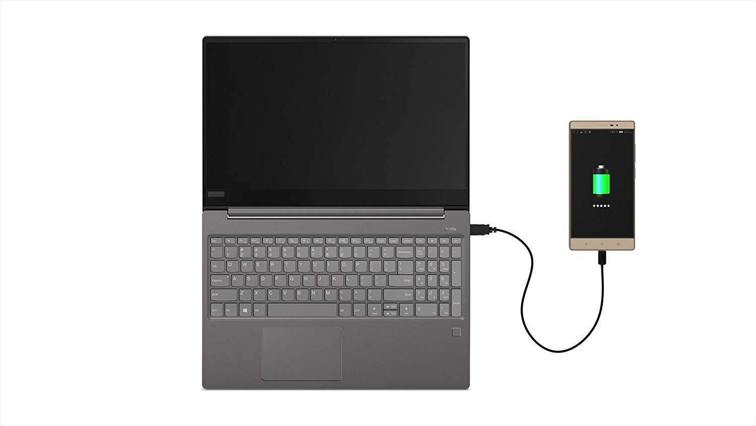 Lenovo IdeaPad 720S-15IKB Laptop, 15.6" 4K Ultra HD (Touchscreen) Display, Intel Core i7-7700HQ, 2.80 GHz, 16GB RAM, 512GB SSD, Windows 10 Pro 64-Bit - 81CR0006US