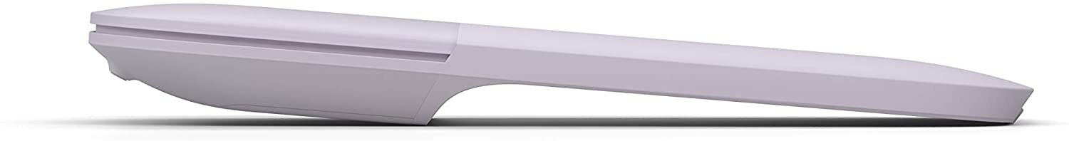 Microsoft Arc Wireless Mouse, Bluetooth, 2.4 GHz, Lilac - ELG-00026