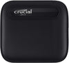Crucial X6 Portable External 2TB Solid State Drive, 540 MB/s, USB - CT2000X6SSD9