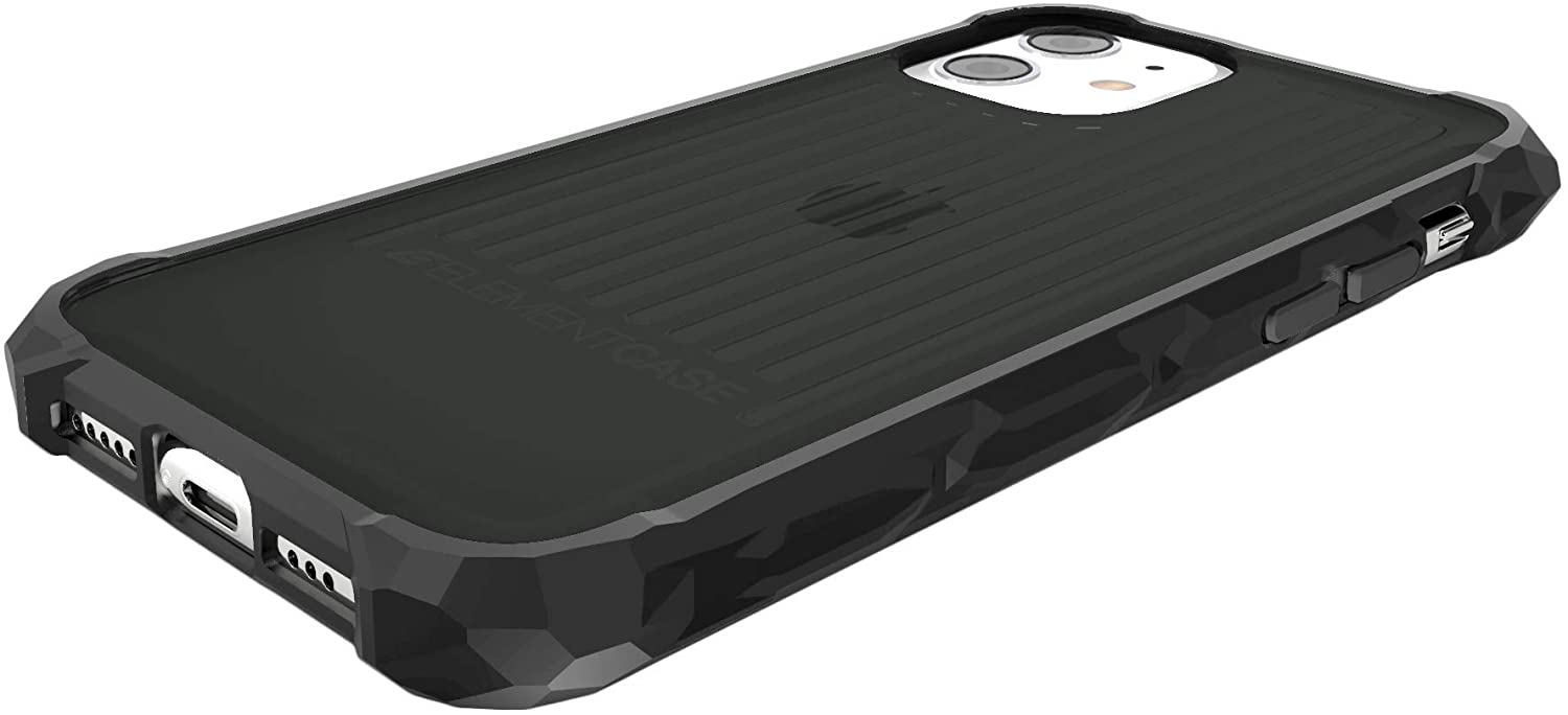 Element Case Special OPS Rugged Case for iPhone 12/12 Pro, Smoke/Black - EMT-322-246FW-01