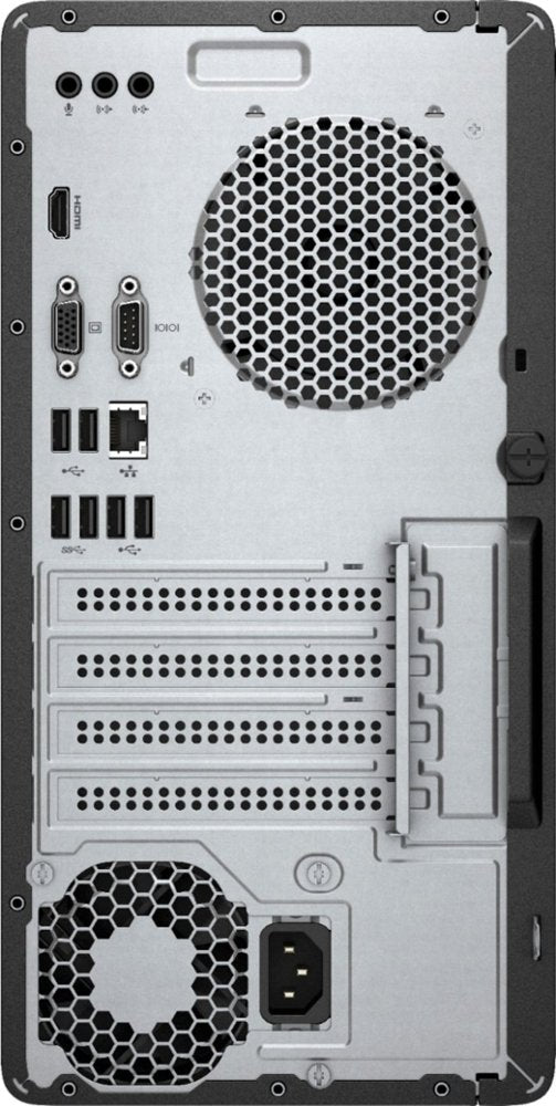 HP Pavilion 590-p0044 Mini Tower Desktop PC, AMD Ryzen 5- 2400G, 3.60GHz, 12GB RAM, 1TB SATA, Windows 10 Home 64-Bit, Ash Silver- 3LA79AA#ABA (Certified Refurbished)