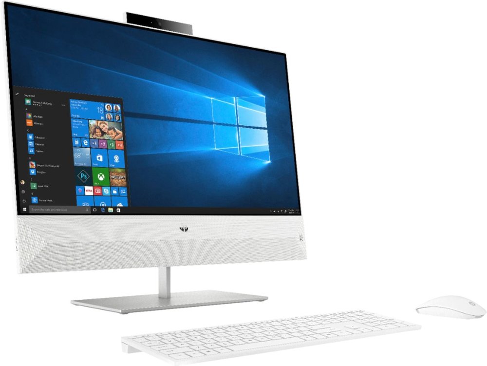 HP Pavilion 24-xa0024 23.8" FHD Touch All-in-One PC, Intel i5-8400T, 1.70GHz,12GB RAM, 256GB SSD, Win 10 Home 4NM47AA#ABA (Certified Refurbished)