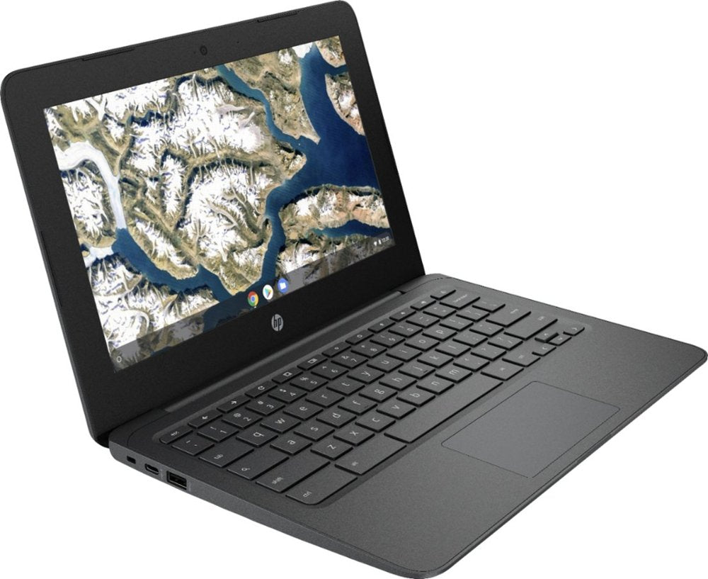 HP 11a-nb0047nr 11.6" HD Chromebook, Intel Celeron N3350, 1.10GHz, 4GB RAM, 32GB eMMC, Chrome OS - 259Q4UA#ABA (Refurbished)