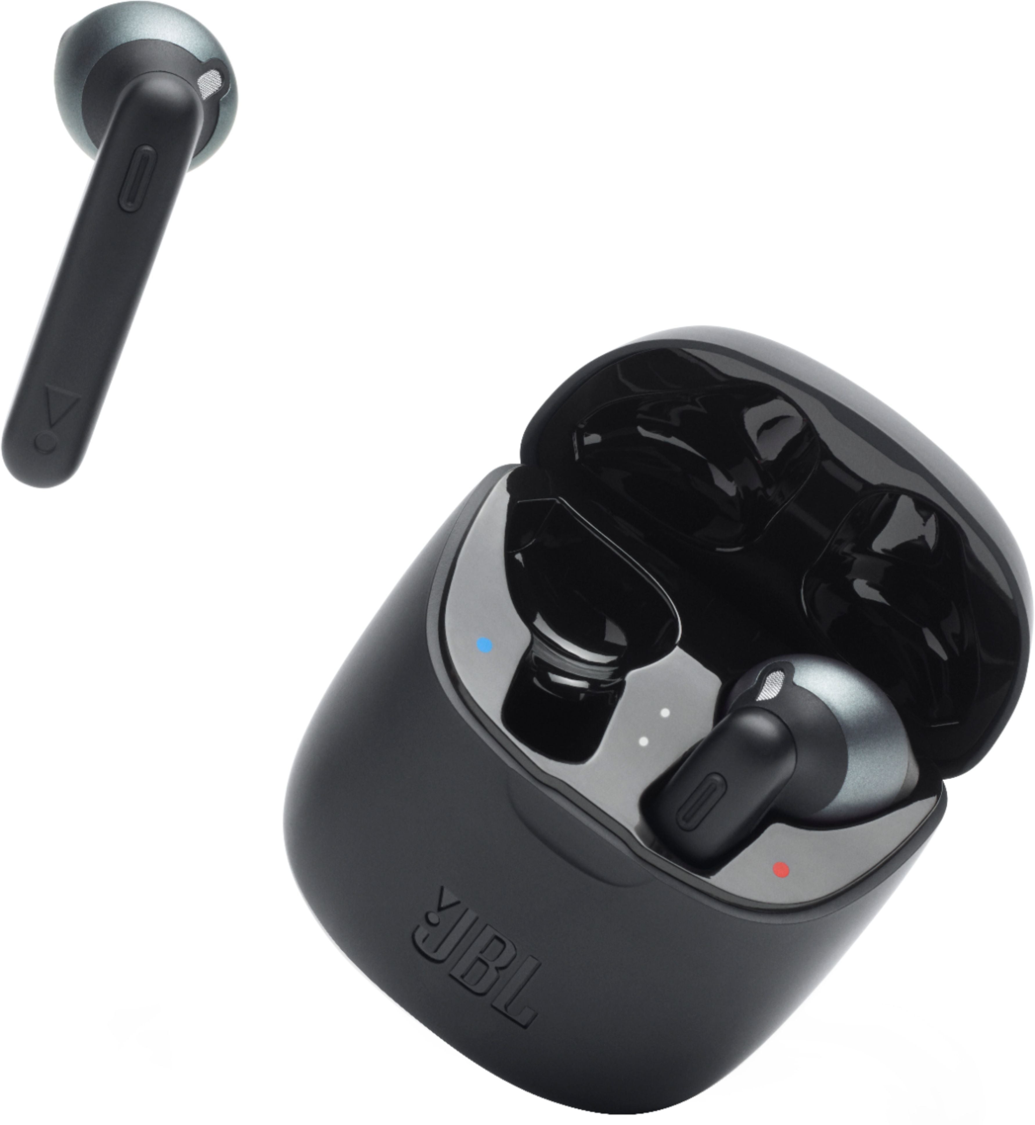 JBL TUNE 225TWS True Wireless In-Ear Headphones, Bluetooth, Black - JBLT225TWSBLKAM-ER (Refurbished)