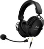 HyperX Cloud Alpha Wired Over-the-Ear Gaming Headset, 3.5mm Port, Black - 4P5K7AA