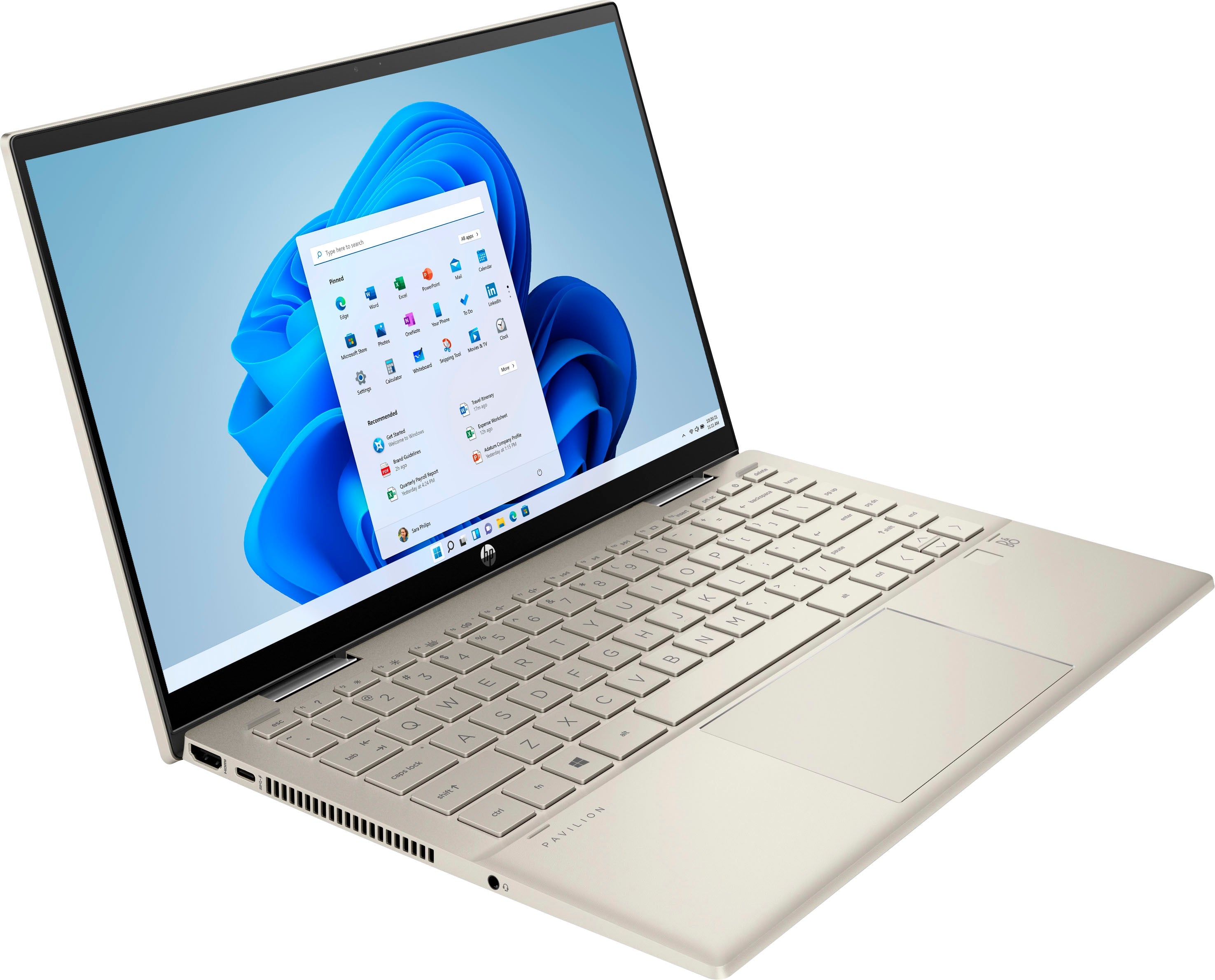 HP Pavilion x360 14m-dy0033dx 14" FHD Convertible Notebook, Intel i5-1135G7, 2.40GHz, 8GB RAM, 512GB SSD, Win10H- 341K7UA#ABA (Refurbished)