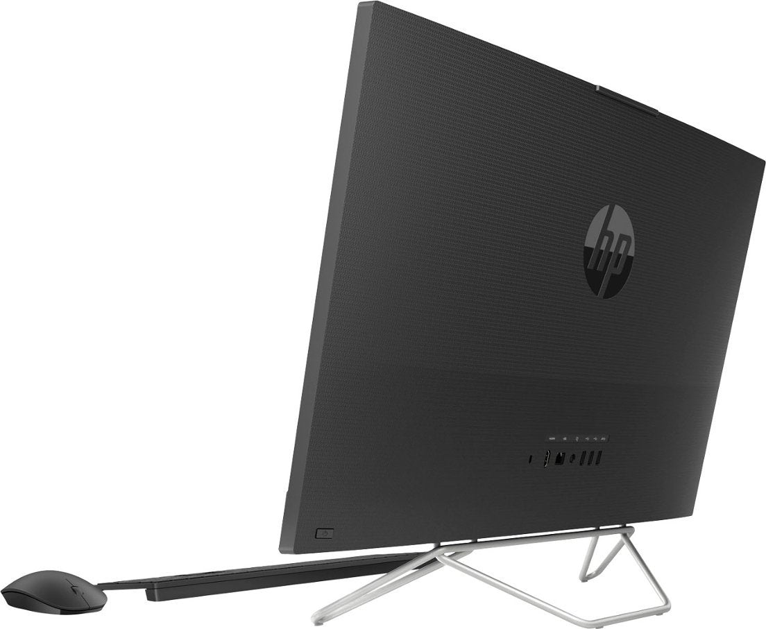 HP 27-cb1155m 27" FHD All-in-One PC, AMD R5-5625U, 2.30GHz, 8GB RAM, 256GB SSD, 1TB HDD, Win11H - 22U67AA#ABA (Certified Refurbished)